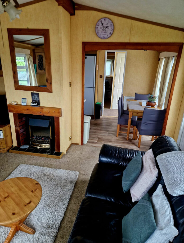 2-bedroom static caravan in Clarach Bay